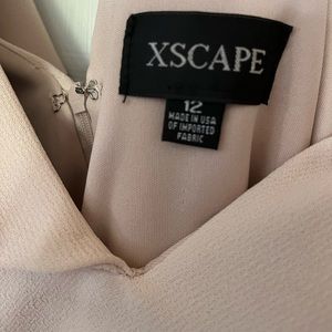 XScape Formal Gown, size 12; faded blush/pale peach, new with tags